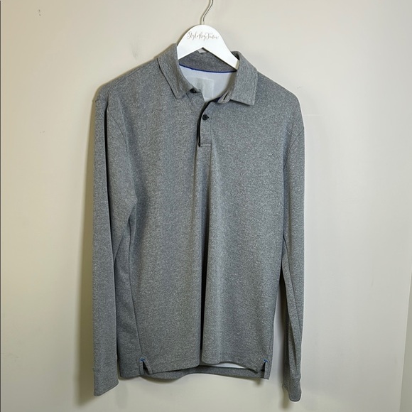 Twillory Other - Twillory Polo Shirt Mens Gray Performance Athletic Long Sleeve Stretch Sz XL